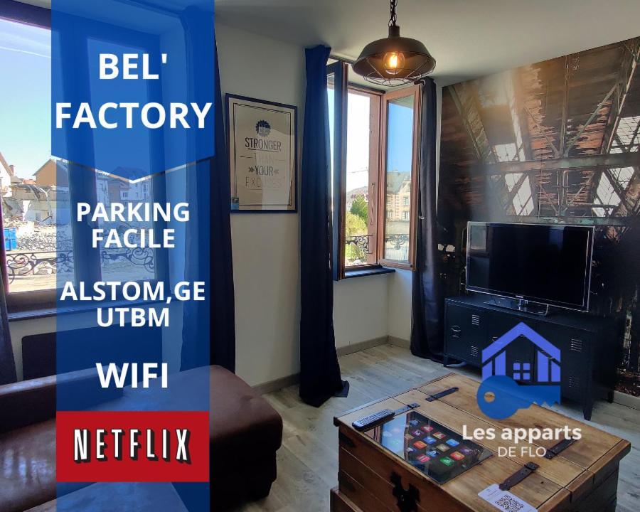 Les Studios De Flo' : The Bel'Factory 38 M² Wifi Belfort Exterior photo